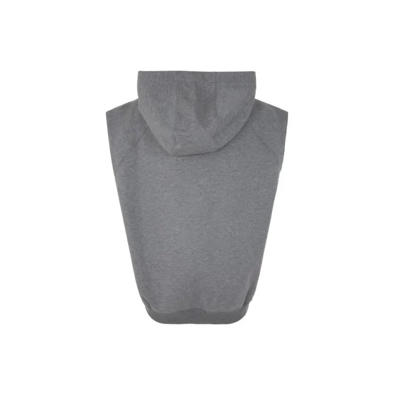 VERSACE Logo Printed Sleeveless Hooded Vest-1