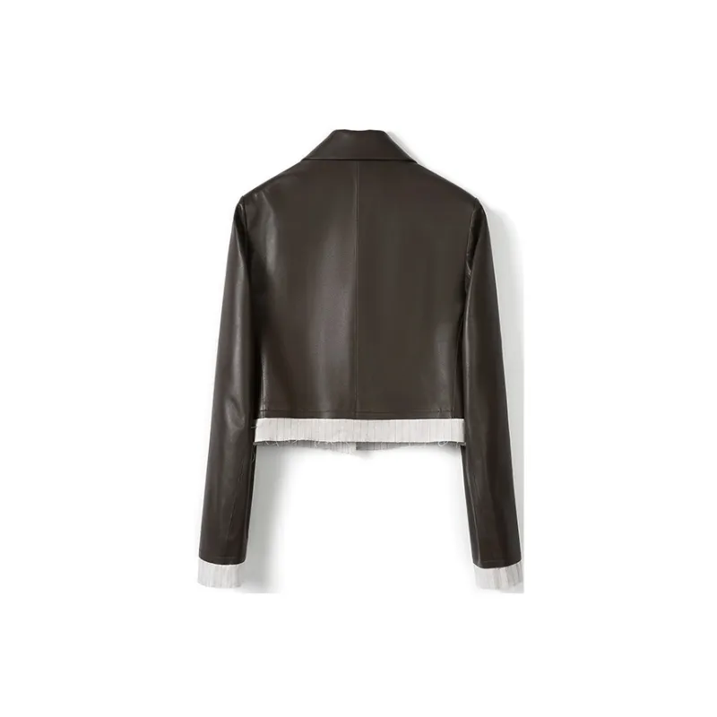 SINBOS Leather Jackets Women's-3