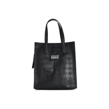 FILA Fusion Polyurethane With Synthetic Leather Handbag, Shoulder Bag Unisex Black