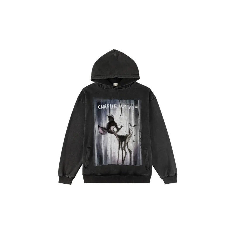 Charlie Luciano Sweatshirt Unisex Dark Gray-1