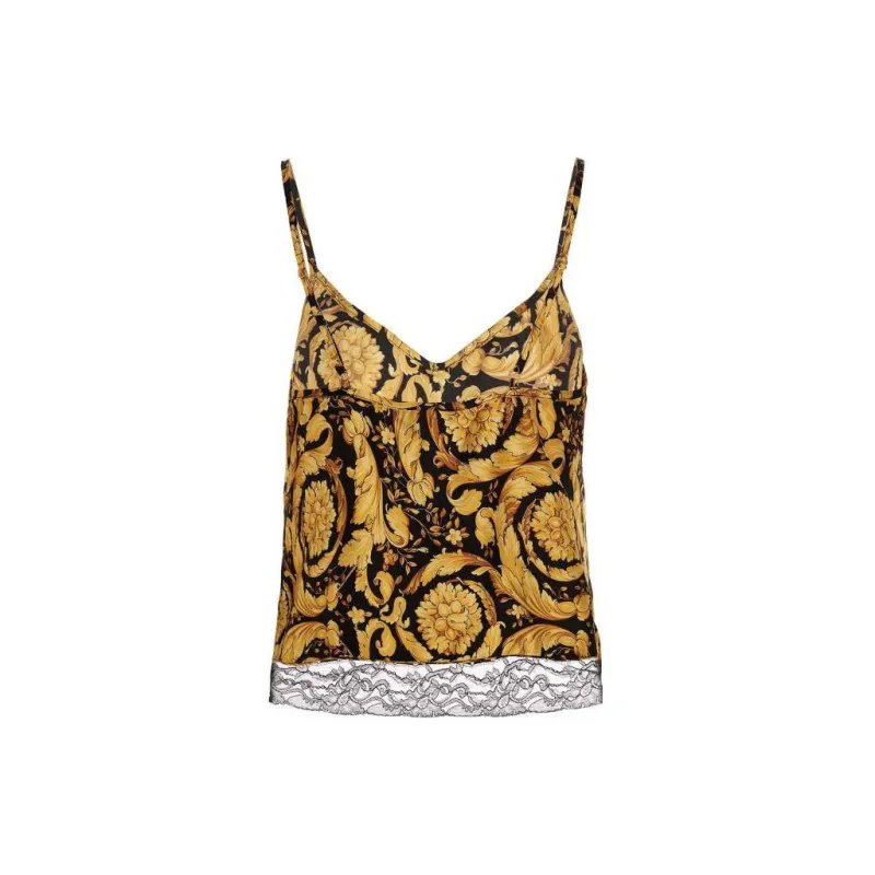 VERSACE Baroque Pattern Tank Top-1