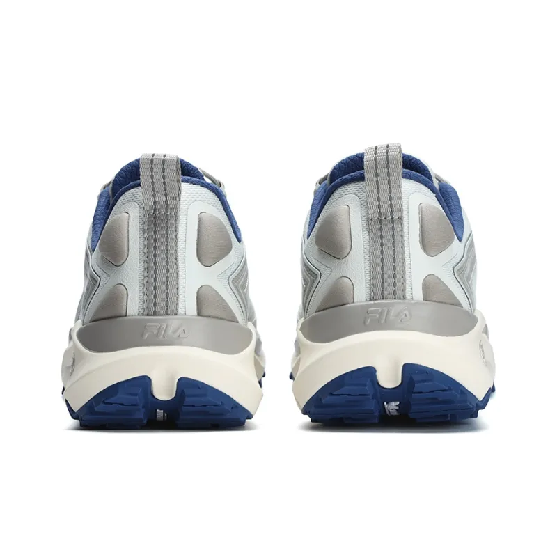 FILA 3A LYNX ATR Anti Slip Wear Resistant Low Top Running Shoes Men's Multiple Mist Gray Trail Running-3