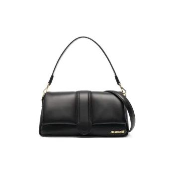 Jacquemus Lambskin Handbag Shoulder Bag Crossbody Bag Women's Black