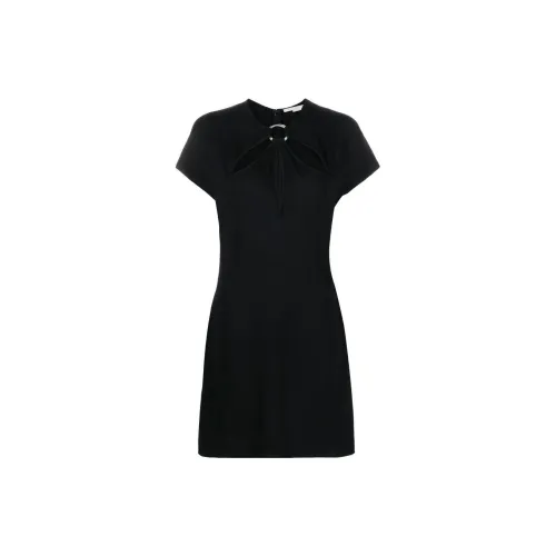 Stella McCartney Short-Sleeved Dresses Women's Black