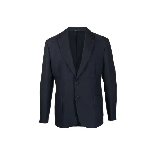 GIORGIO ARMANI Business Suits Men Midnight Blue