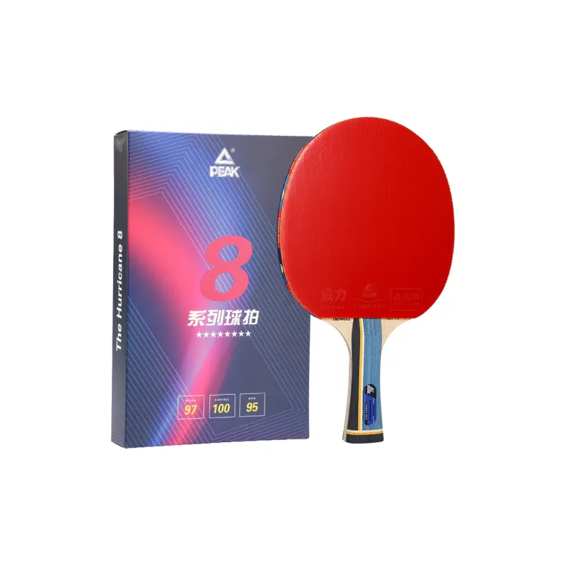 PEAK Ping Pong Paddles Unisex All Wood With Carbon Fiber-18