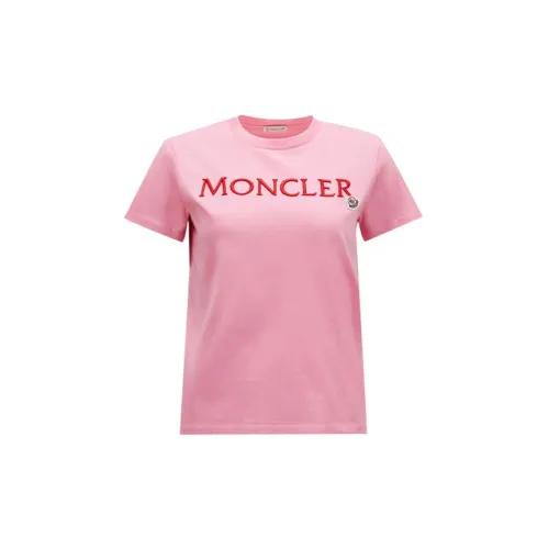 Moncler SS23 Valentines'd Day Gift Ideas T-Shirts Women's Pink