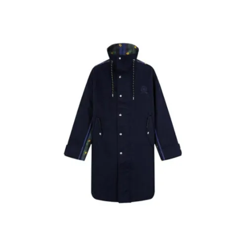 Tommy Hilfiger SS23 Trench Coats Men Navy Blue