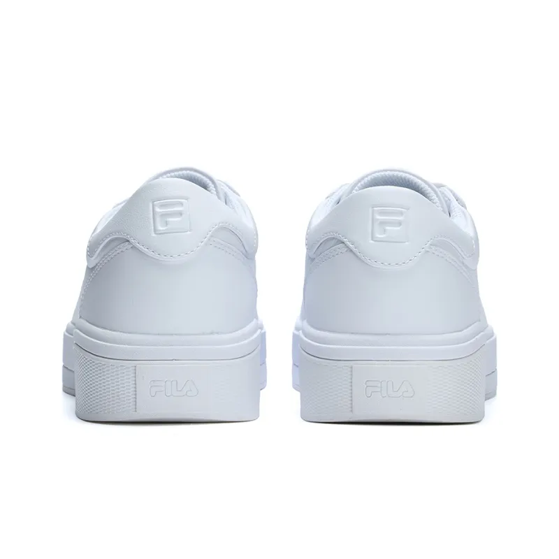FILA 1911 2.0 Anti Slip Wear Resistant Low Top Skateboard Shoes Men's FILA White-3