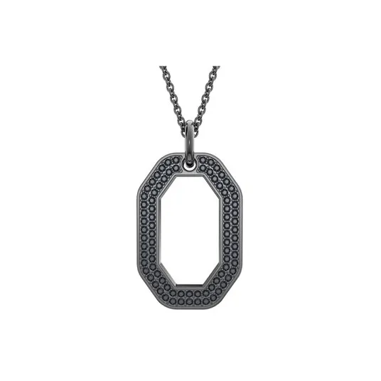 Swarovski Dextera Rhodium Plated Charm/Pendant Women's-0