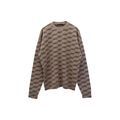 Balenciaga Sweaters Men Brown