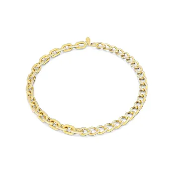 Swarovski Faux Crystal Necklaces Women's Gold