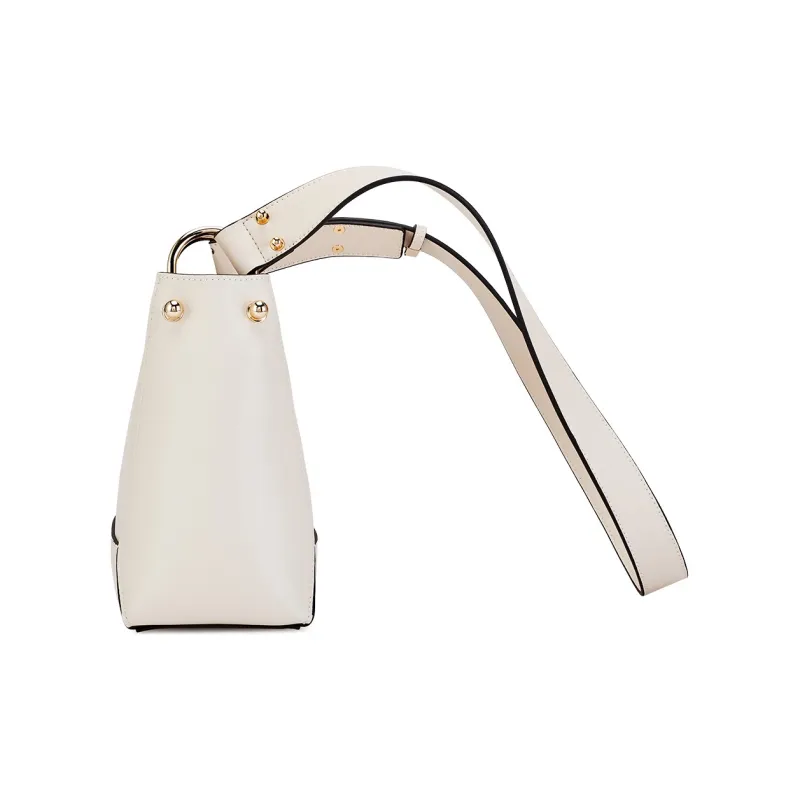 Hush Puppies Cow Leather Bucket Bags Shoulder Bags Women's Coffee-16