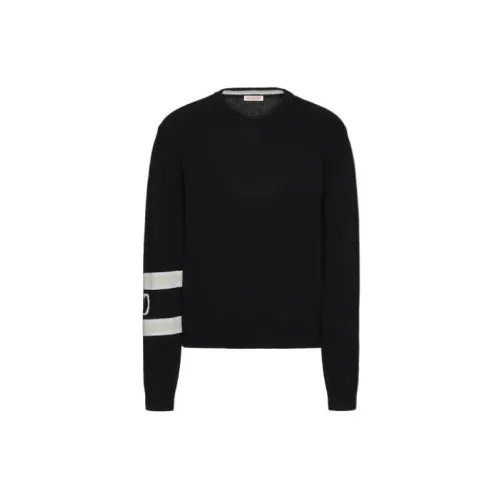 Valentino Cashmere Sweaters Men Black