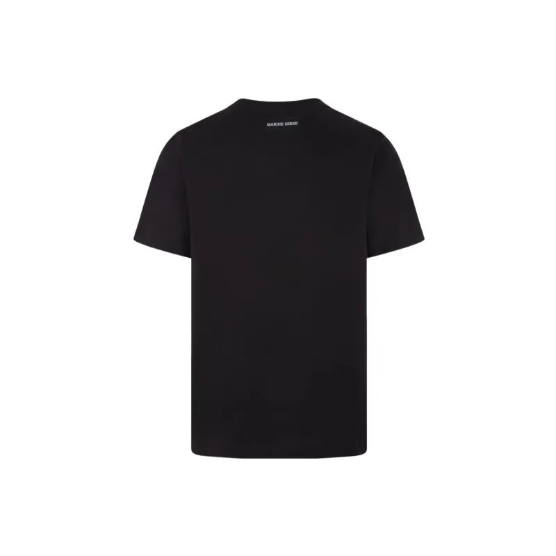 Marine Serre T Shirts Men Black-1