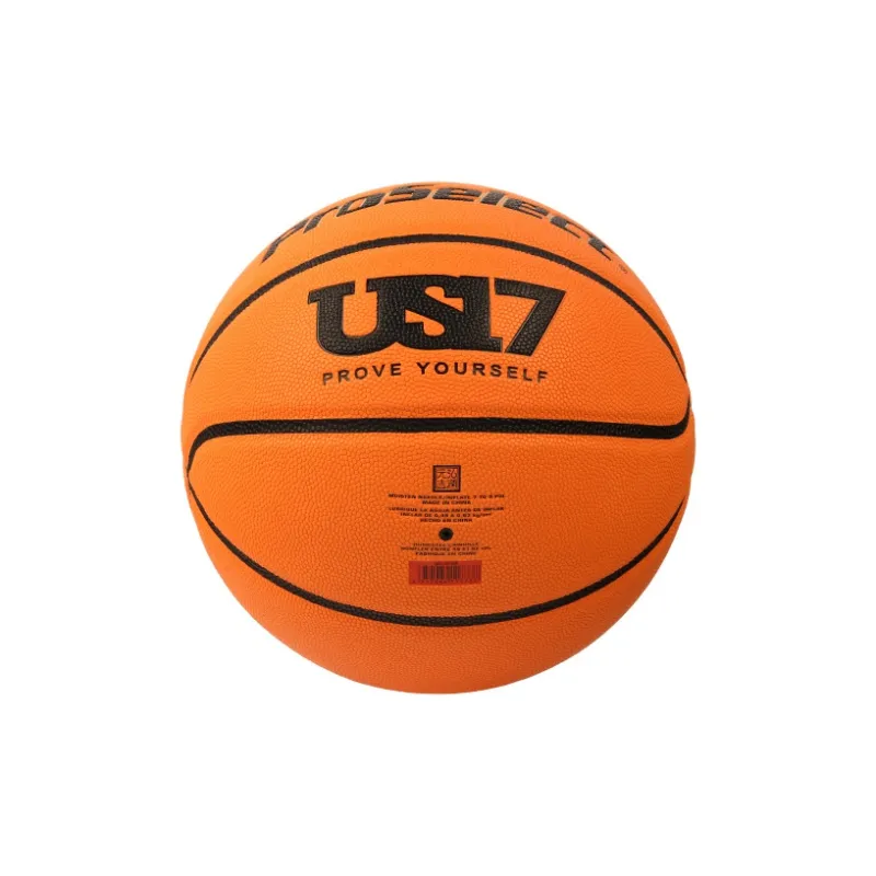 ProSelect x US17 Microfiber Leather Basketball Brown Size 7 Training Unisex-2
