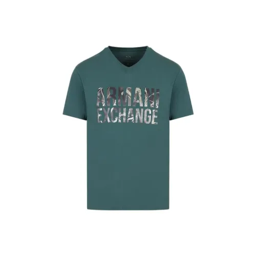 ARMANI EXCHANGE T-Shirts Men Green