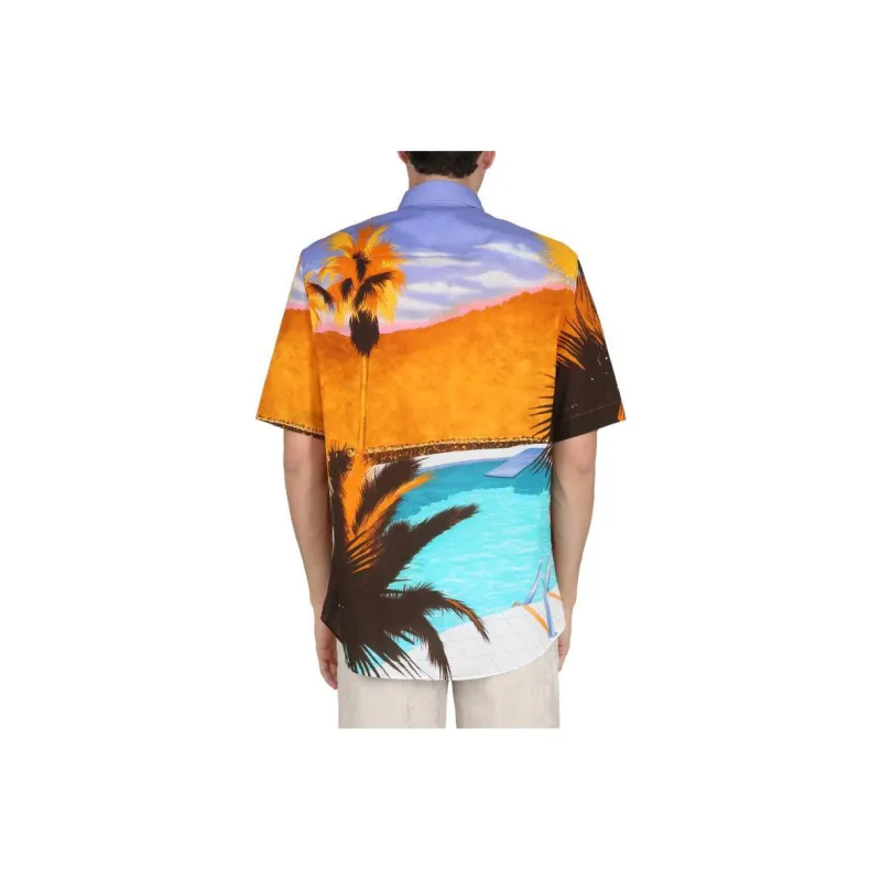 ETRO Graphic print Short sleeve Shirt-1