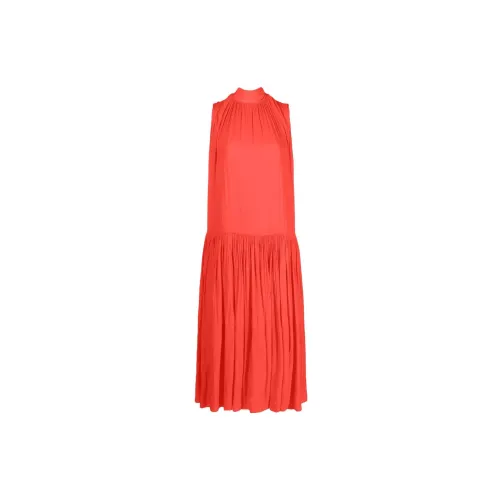 Lanvin Sleeveless Dresses Women's Pomegranate Red