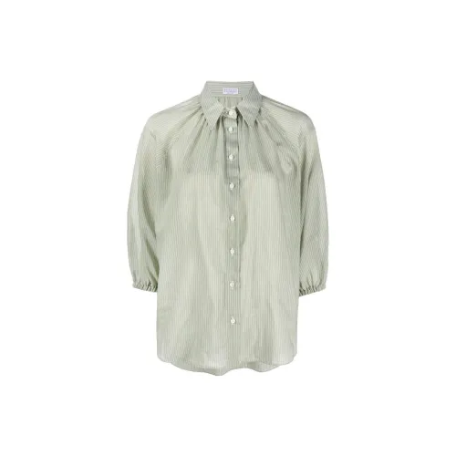 Brunello Cucinelli Shirts Women's Green