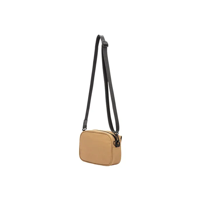 361° Fabric Shoulder Bag Crossbody Bag Small Size Unisex Khaki-2