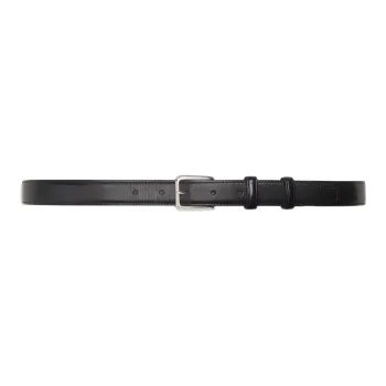 CELINE Fashion Elegance Delicate Versatile Pin Buckle Belt Men's Black Width: 2.5cm