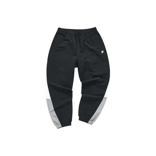 FILA FUSION Knit Sweatpants Men Pitch Black