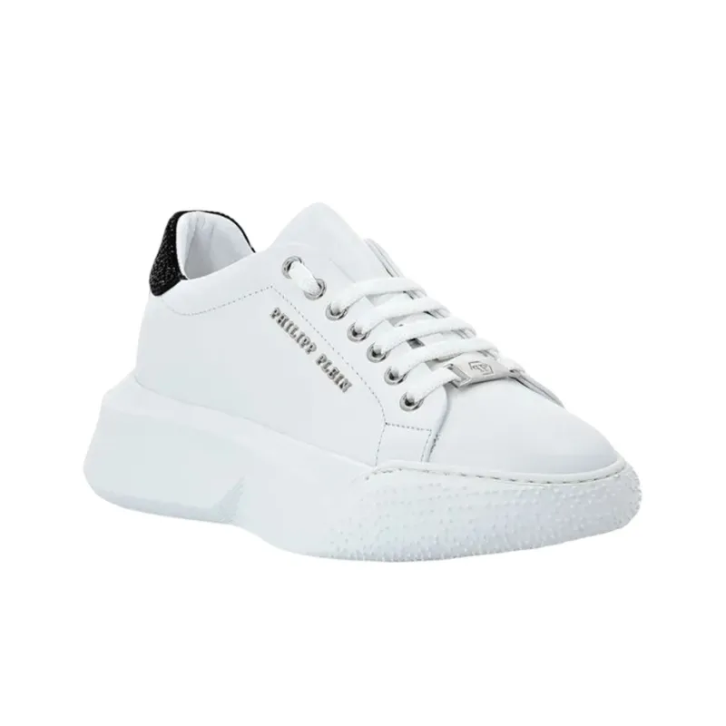 PHILIPP PLEIN Shock Absorbers Low Top Sports Casual Shoes Women's White-2