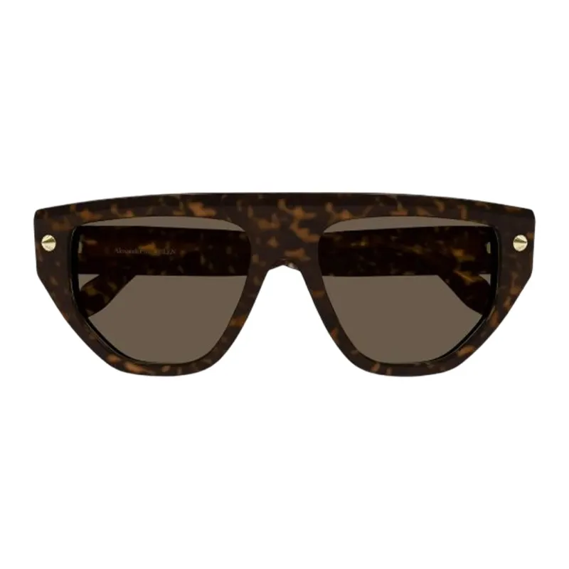 Alexander McQueen Sunglasses Unisex Brown-1