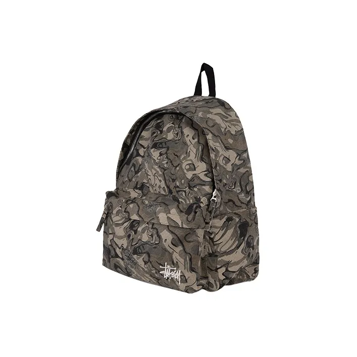 Stussy Cotton Canvas Canvas Bag Backpack Regular Unisex Camouflage-1