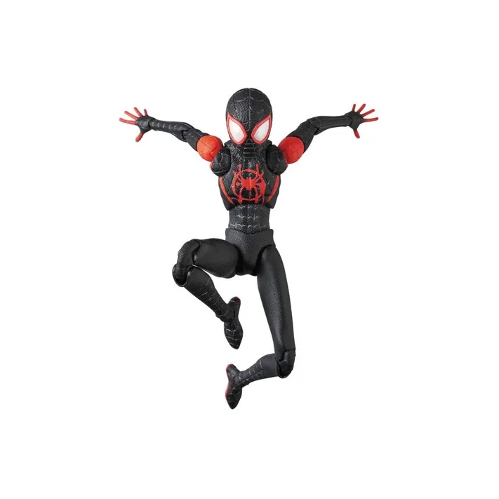 Medicom Toy Spider Man MAFEX Parallel Universe Miles Morales Scale Figures 15cm-1