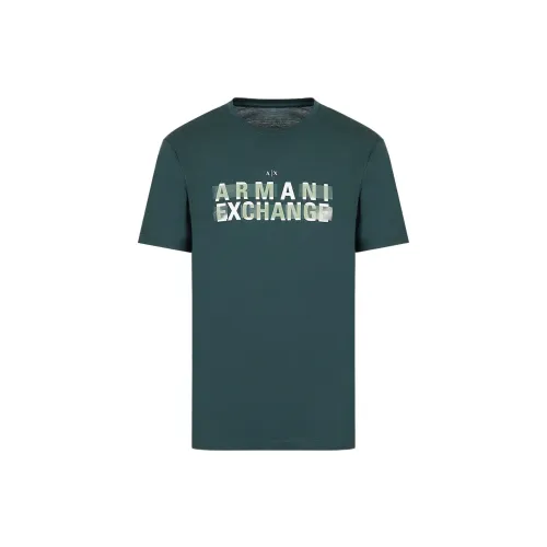 ARMANI EXCHANGE T-Shirts Men Green