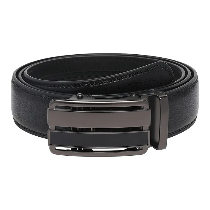 FREE RABBITⅡ Leather Belts Men Black+Box-1