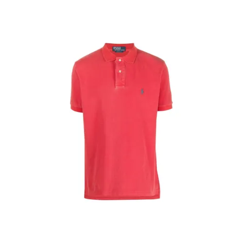 Polo Ralph Lauren Polo Shirts Men Watermelon Red