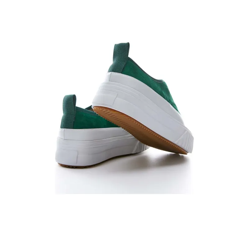 Marie Claire Stylish Skateboarding Shoes Women's Magic Forest Green-4
