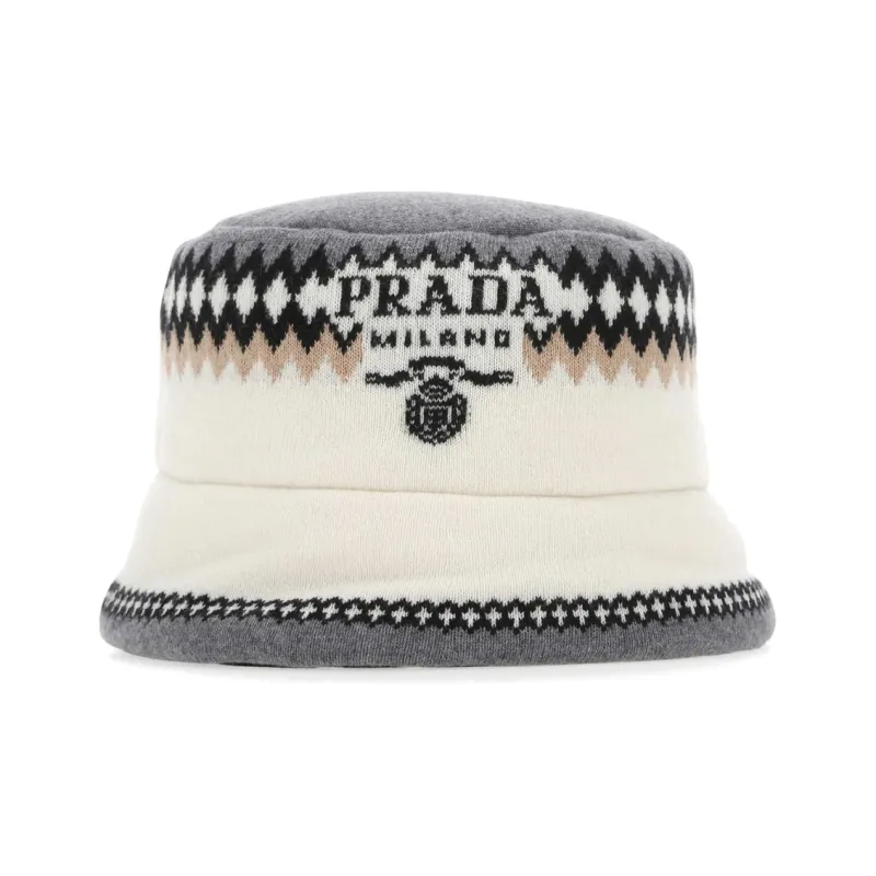 PRADA Cashmere Bucket Hats Women's-0