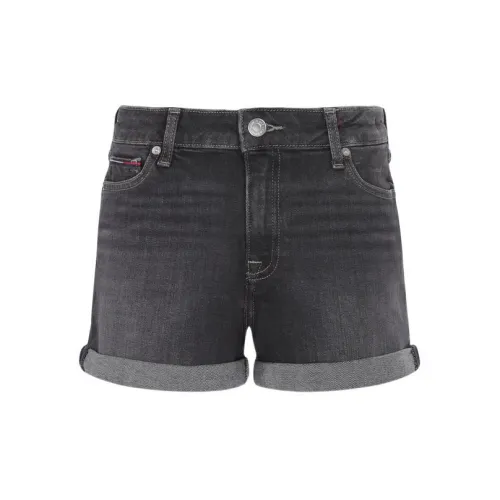 Tommy Hilfiger Denim Shorts Women's Gray Black