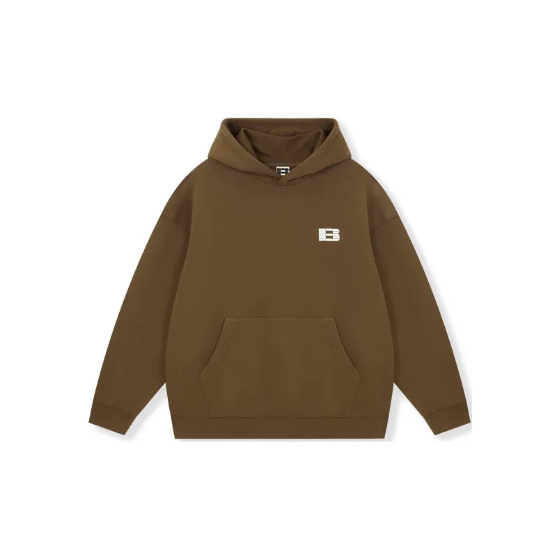 BONELESS Hooded Loose Fit Sweatshirt Spring And Autumn Unisex-5