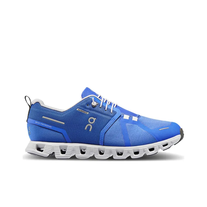 On Waterproof Abrasion Resistant Breathable Low Top Casual Shoes Women's Blue Gray-1