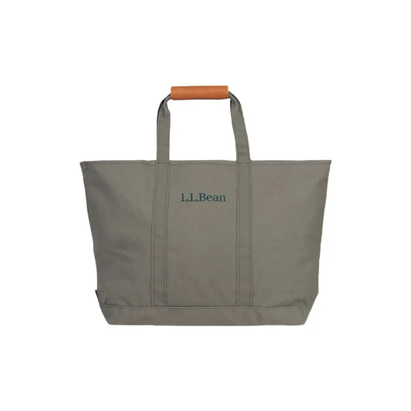 Converse L. L. Bean Collaboration Cotton Tote Bag, Shopping Bag, Handbag Unisex Olive-2