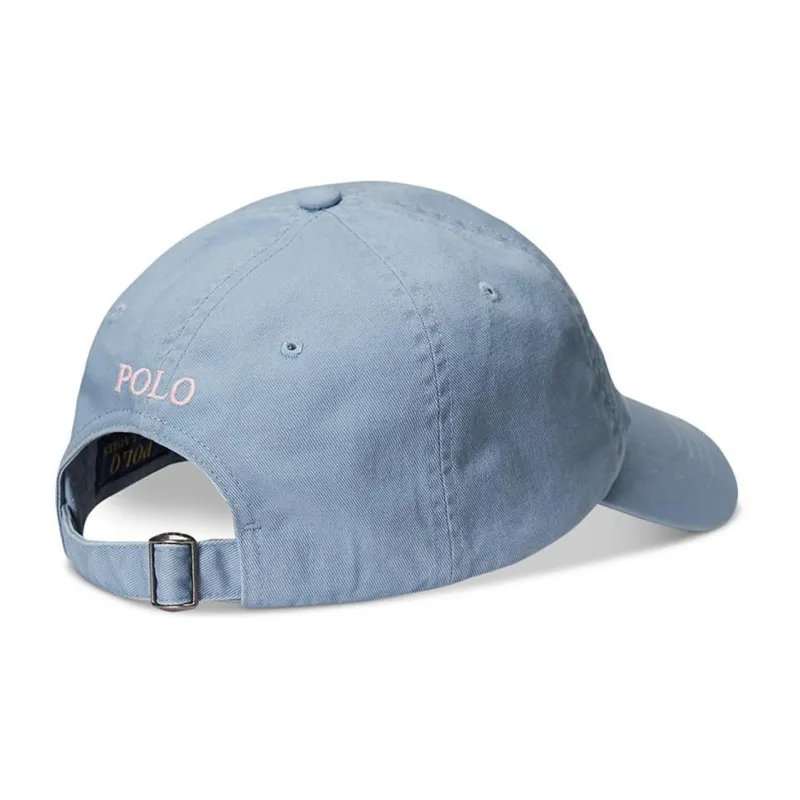 Polo Ralph Lauren Cotton Baseball Caps Unisex Blue-1