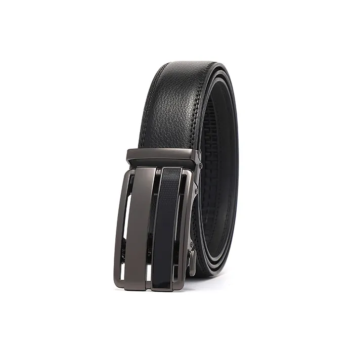 FREE RABBITⅡ Leather Belts Men Black+Box-2