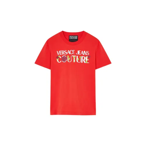 VERSACE JEANS COUTURE T-Shirts Women's Orange