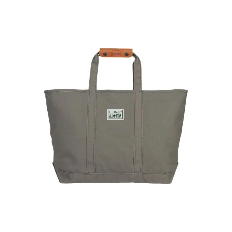 Converse L. L. Bean Collaboration Cotton Tote Bag, Shopping Bag, Handbag Unisex Olive-0