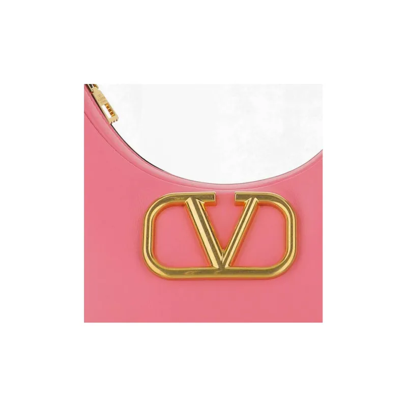 Valentino STUD SIGN Calfskin Hobo Bag, Handbag, Shoulder Bag Women's-3