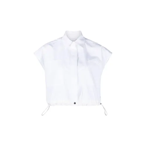 Sacai Crop Tops Women's White