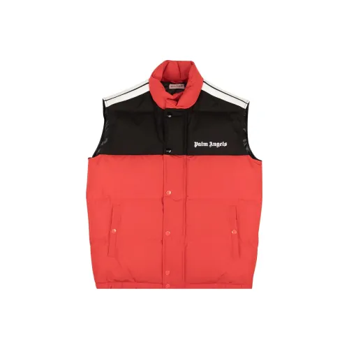 PALM ANGELS Vests Men Red