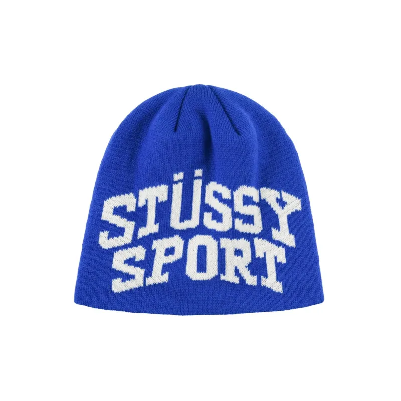 ★送料 関税込★Stussy★SPORT JACQUARD SKULLCAP BEANIE★ Stussy Sport Jacquard Skullcap Beanie - POIZON