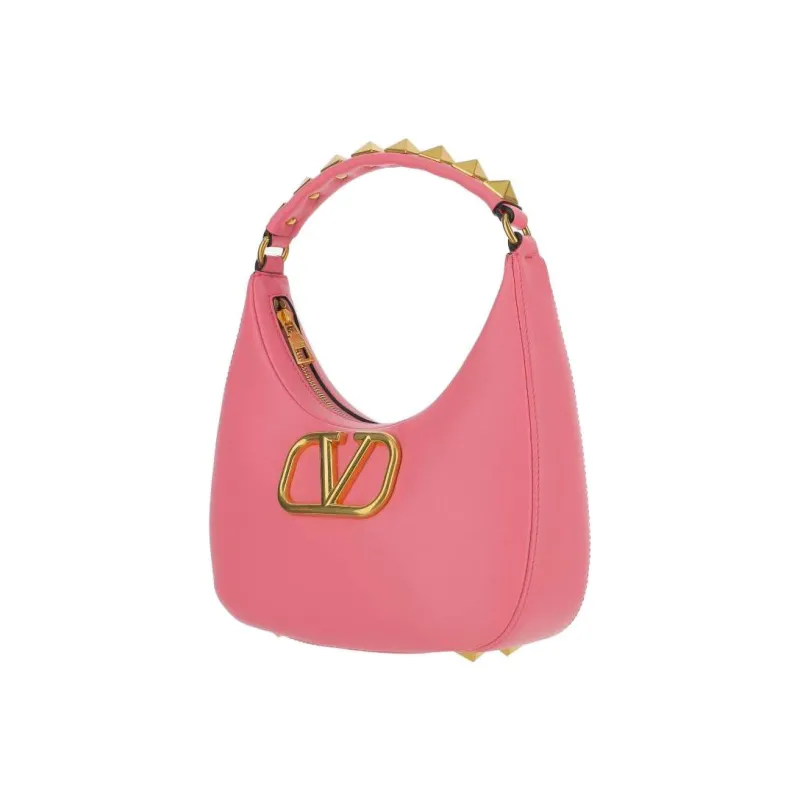 Valentino STUD SIGN Calfskin Hobo Bag, Handbag, Shoulder Bag Women's-1