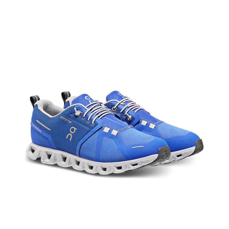 On Waterproof Abrasion Resistant Breathable Low Top Casual Shoes Women's Blue Gray-2
